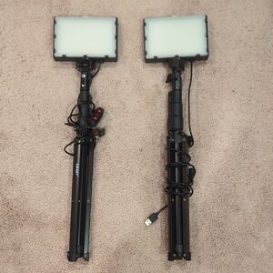 EMART USB - LED Video Light Kit with Tripods